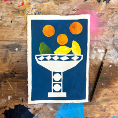 Nicola Moorland Print Club London Original Artwork