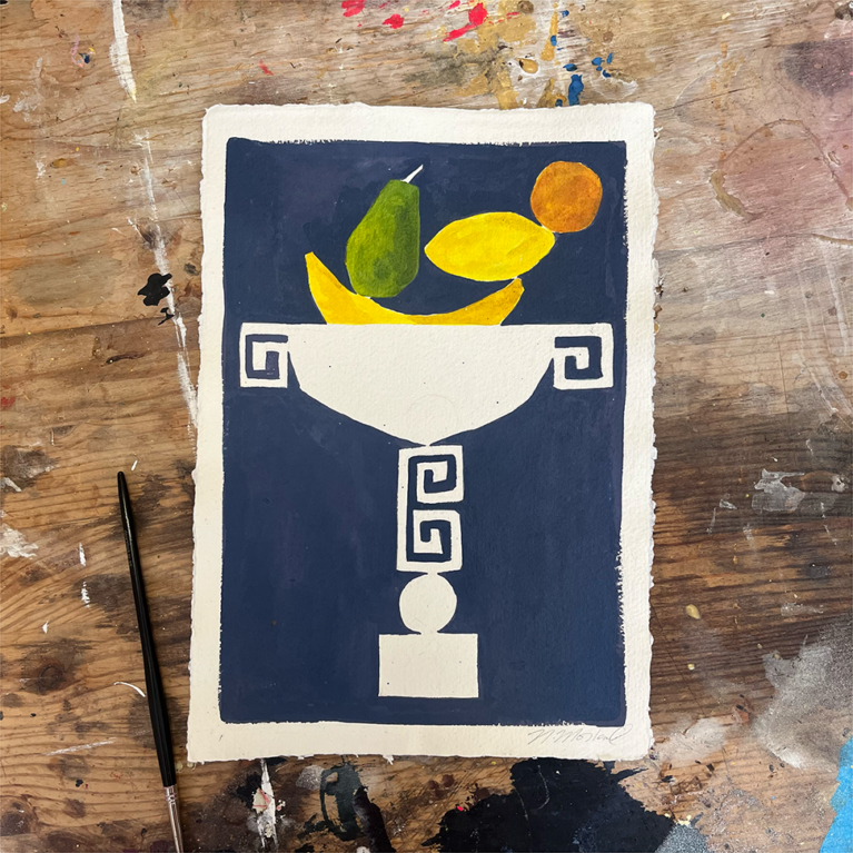 Nicola Moorland Print Club London Original Artwork