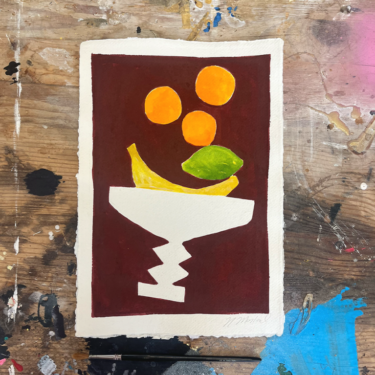 Nicola Moorland Print Club London Original Artwork