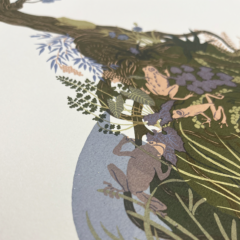 Ruth Blanke Print Club London Screenprint