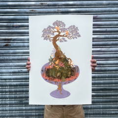 Ruth Blanke Print Club London Screenprint