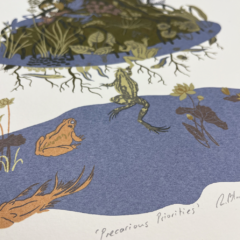 Ruth Blanke Print Club London Screenprint