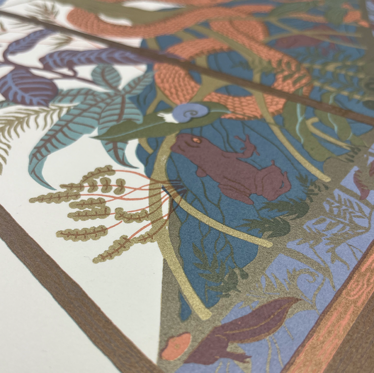 Ruth Blanke Print Club London Screenprint