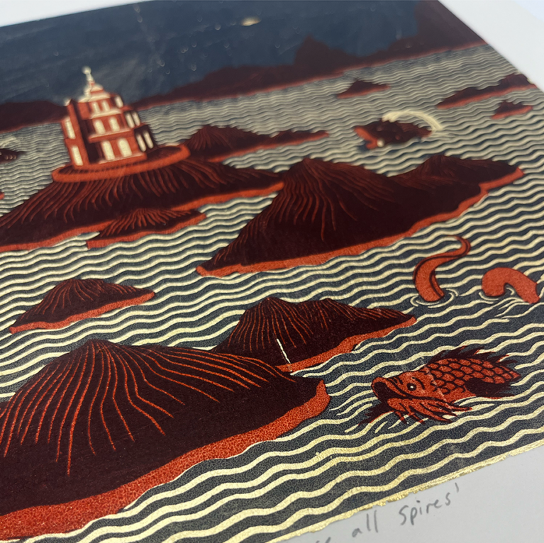 Ruth Blanke Print Club London Screenprint