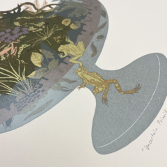 Ruth Blanke Print Club London Screenprint