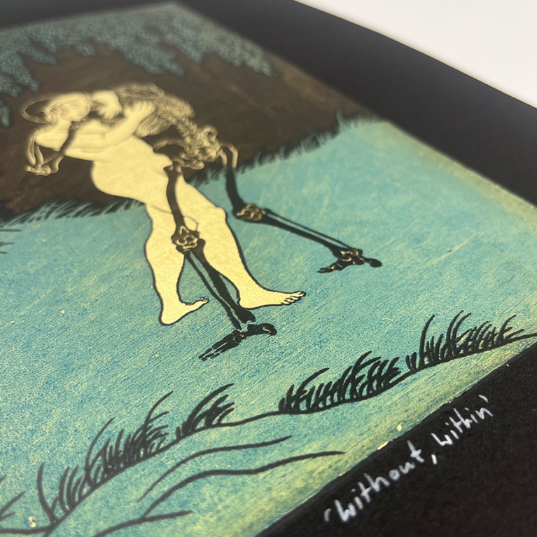 Ruth Blanke Print Club London Screenprint