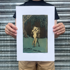 Ruth Blanke Print Club London Screenprint