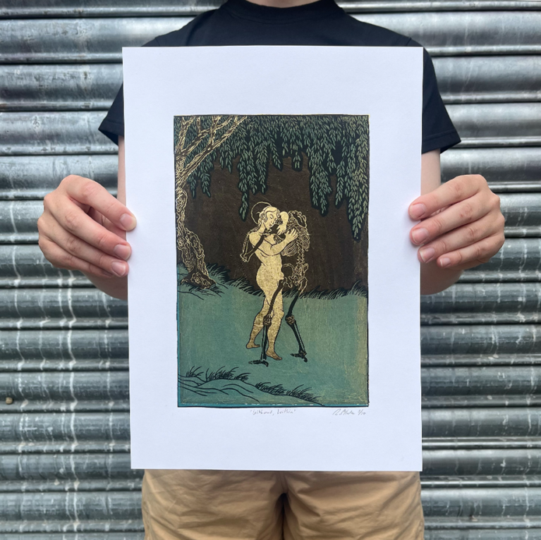 Ruth Blanke Print Club London Screenprint