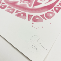 Caroline Tomlinson Print Club London Original Screenprint