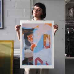 Georgia Green Print Club London Screentprint