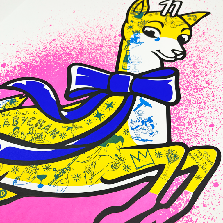 Rob Timm Print Club London Screenprint