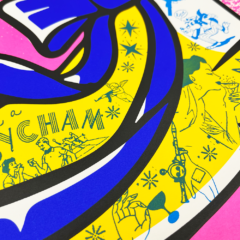 Rob Timm Print Club London Screenprint