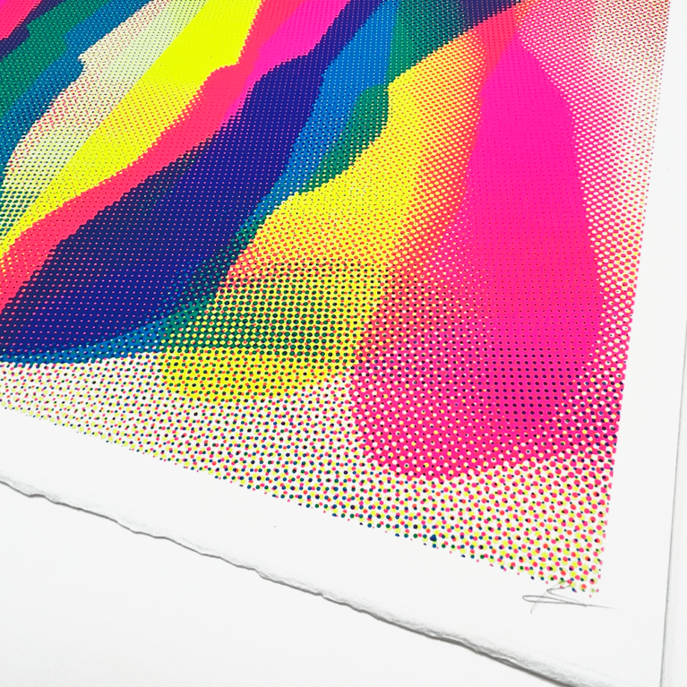 Brian Giles Print Club London Screenprint