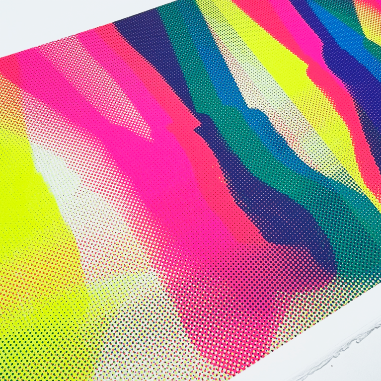 Brian Giles Print Club London Screenprint