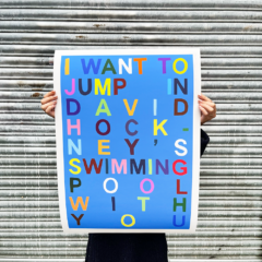 Benjamin Thomas Taylor Print Club London Screenprint