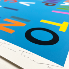 Benjamin Thomas Taylor Print Club London Screenprint