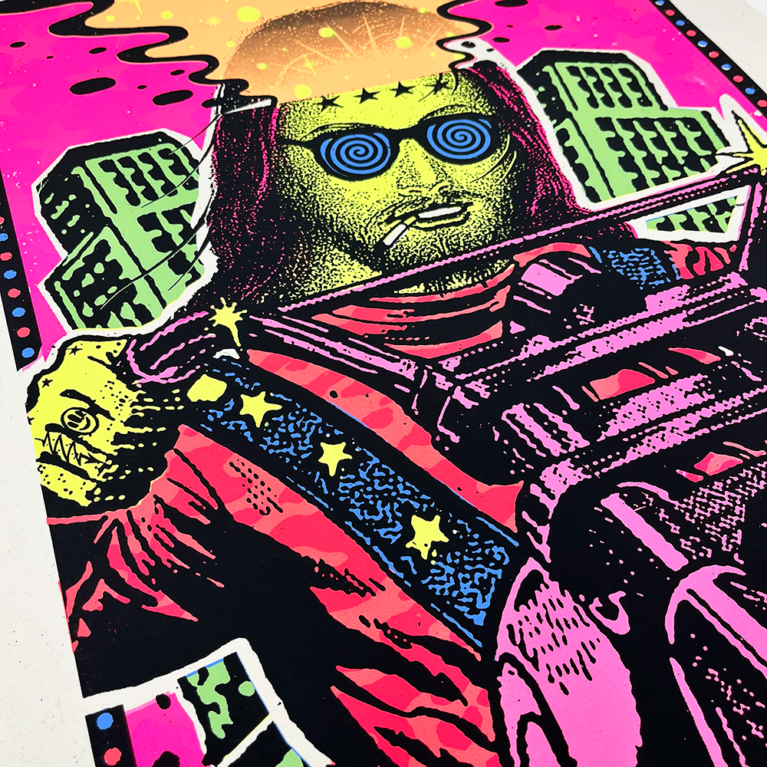 Ben Rider Print Club London Screenprint