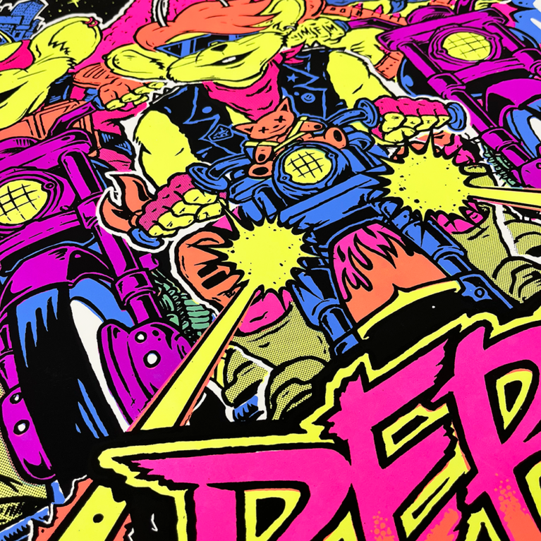 Ben Rider Print Club London Screenprint