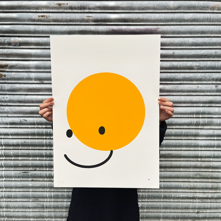 Diego Arellano Print Club London Screenprint