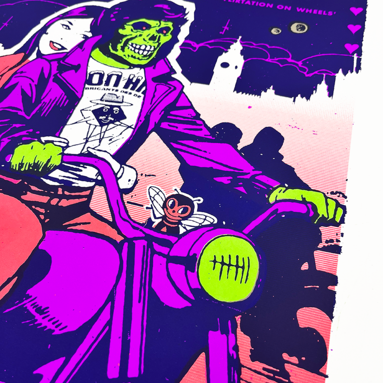 Ben Rider Print Club London Screenprint