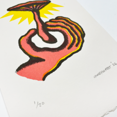 Alastair Knowles-Lenoir Print CLub London Screenprint