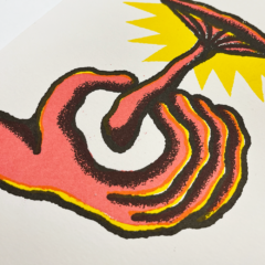 Alastair Knowles-Lenoir Print CLub London Screenprint