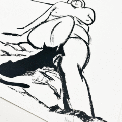 Nurit Manor Print Club London Screen Print