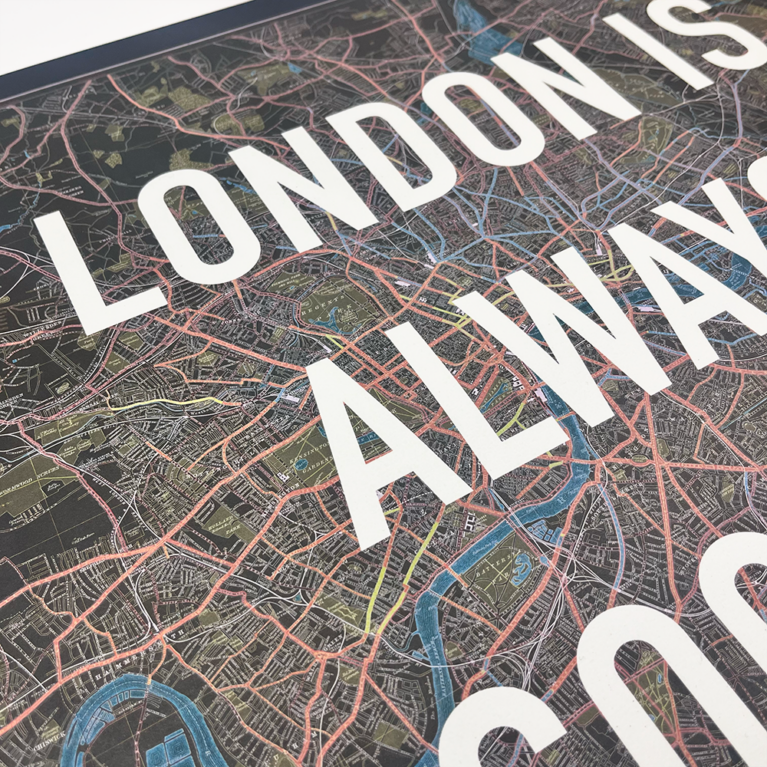 Dave Buonaguidi Print Club London Screenprint