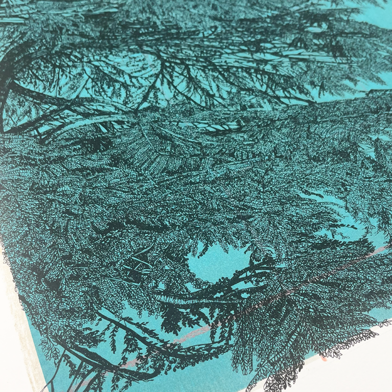 Clare Halifax Print Club London Screenprint