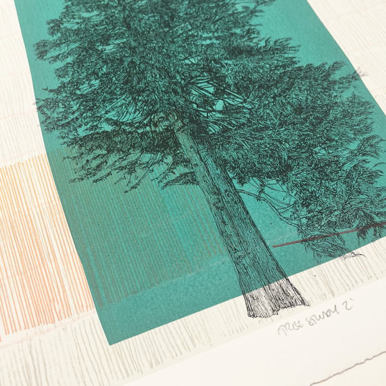 Clare Halifax Print Club London Screenprint