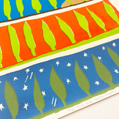 Trees – Gold Leaf close 1