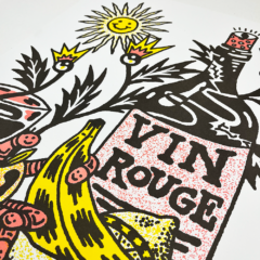 Alastair Knowles-Lenoir Print CLub London Screenprint