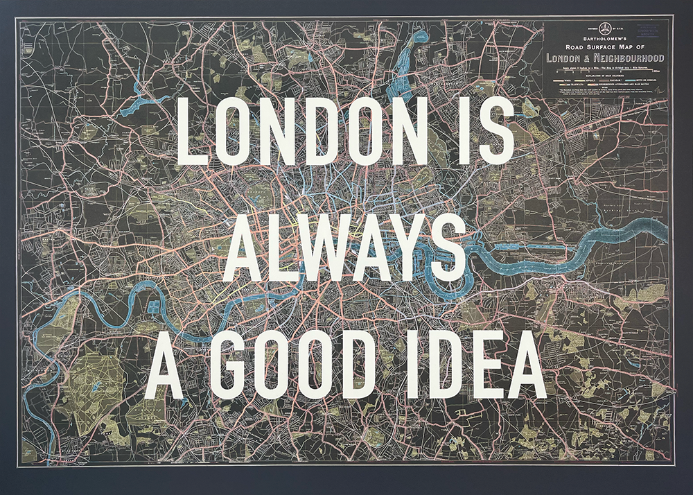 Dave Buonaguidi Print Club London Screenprint