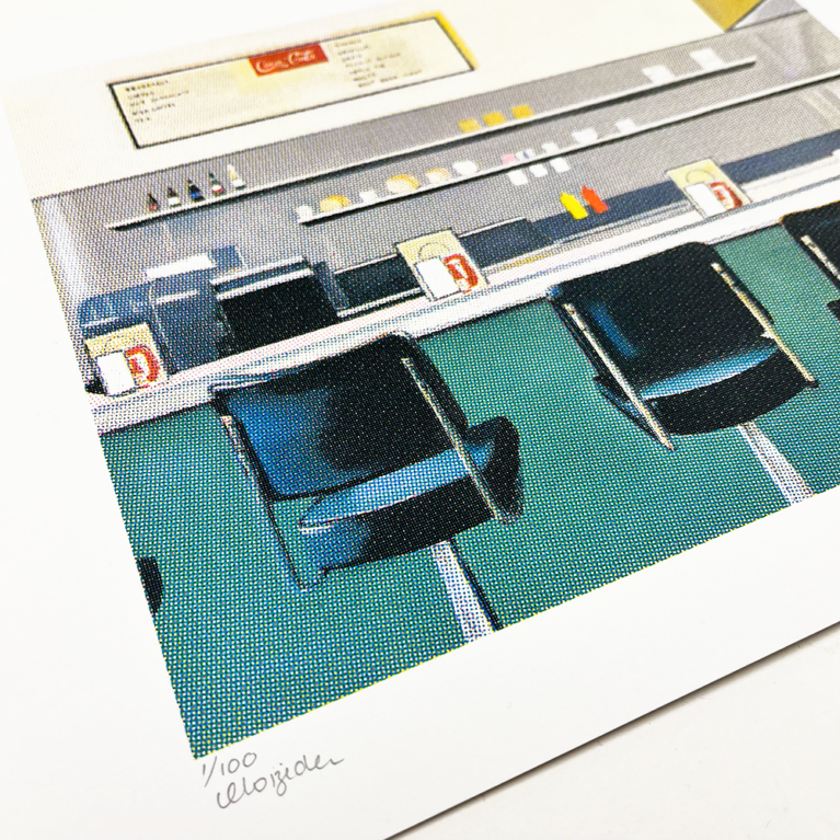 Emma Loizides Print Club London Screenprint