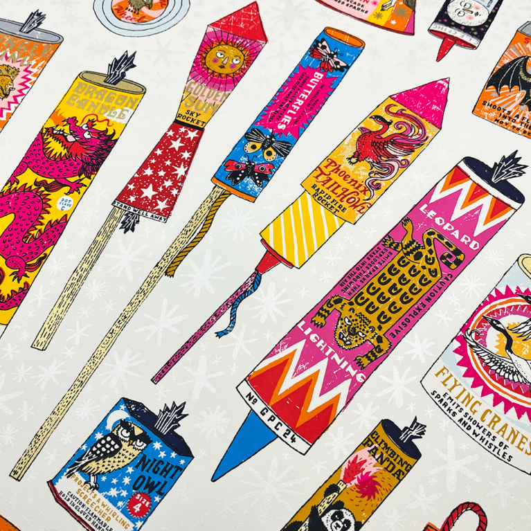 Charlotte Farmer Print Club London Screenprint