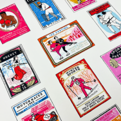 Charlotte Farmer Print Club London Screenprint