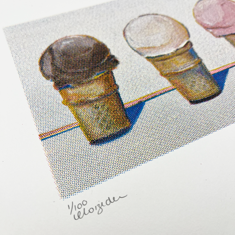 Emma Loizides Print Club London Screenprint