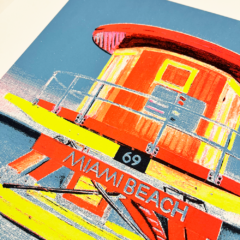 Emma Loizides Print Club London Screenprint