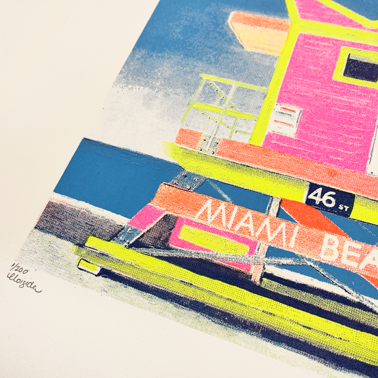 Pink Beach Hut close 2