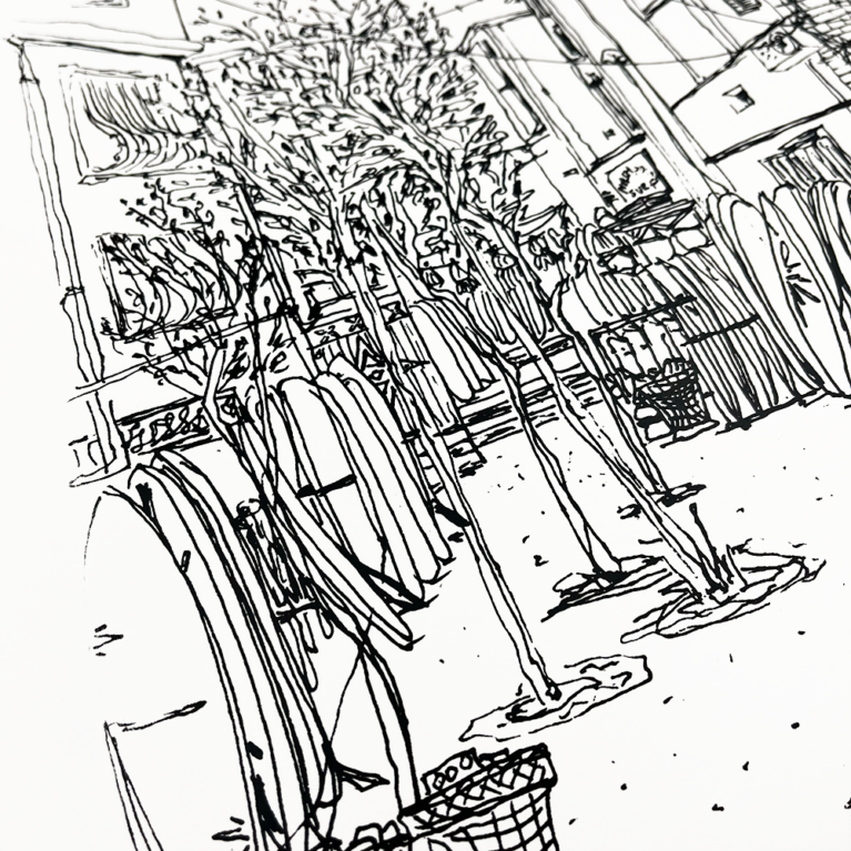 Issy Duggan Print Club London Screen Print