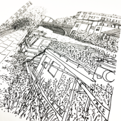 Issy Duggan Print Club London Screen Print