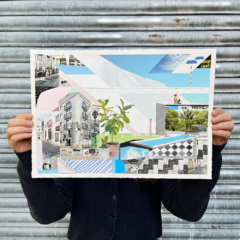 Bonnie and Clyde Print Club Screenprint London Screenprint