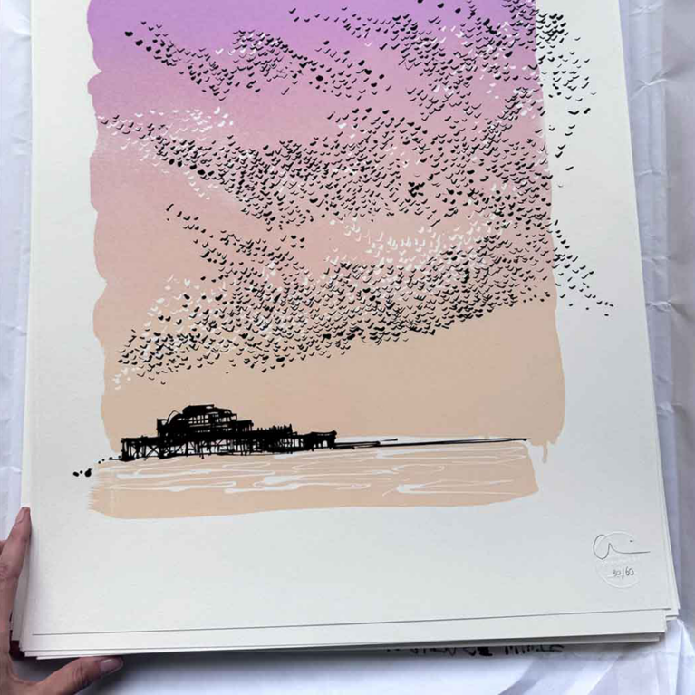 Caroline Tomlinson Print Club London Original