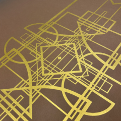 Greetings – Cinnamon Gold – close 1