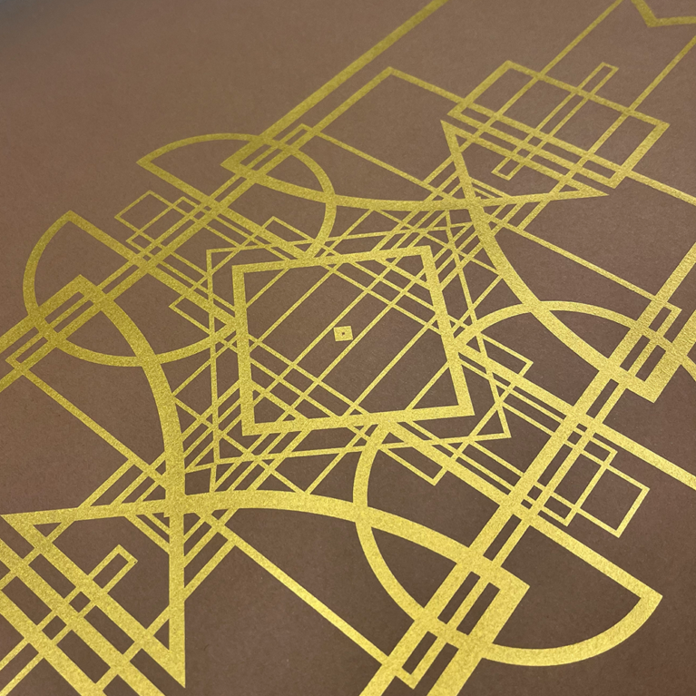 Greetings – Cinnamon Gold – close 1