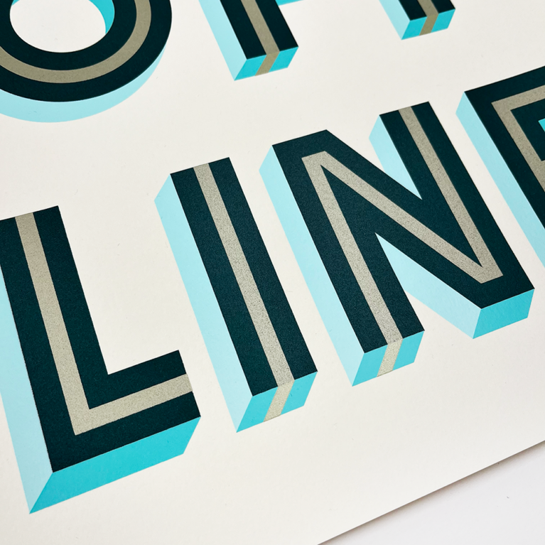 Pawel Print Club London Screen Print