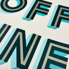 Pawel Print Club London Screen Print