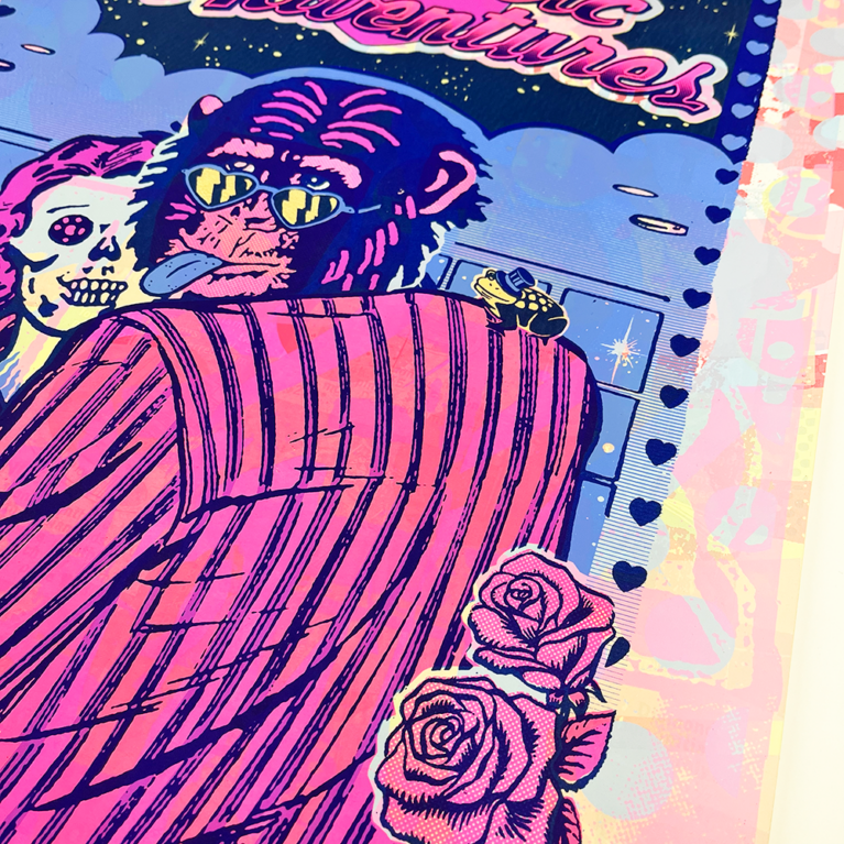 Ben Rider Print Club London Screenprint