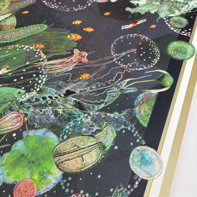 Lucille Clerc Print Club London Screen print