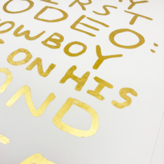 Babak Print Club london Screen Print